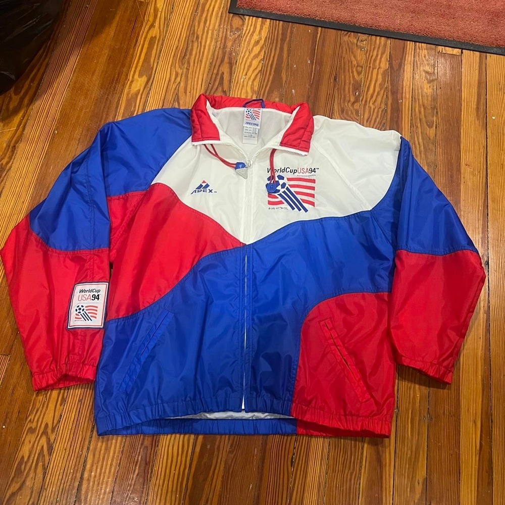 1994 FIFA World Cup X Apex one Graphic Track Jacket size L